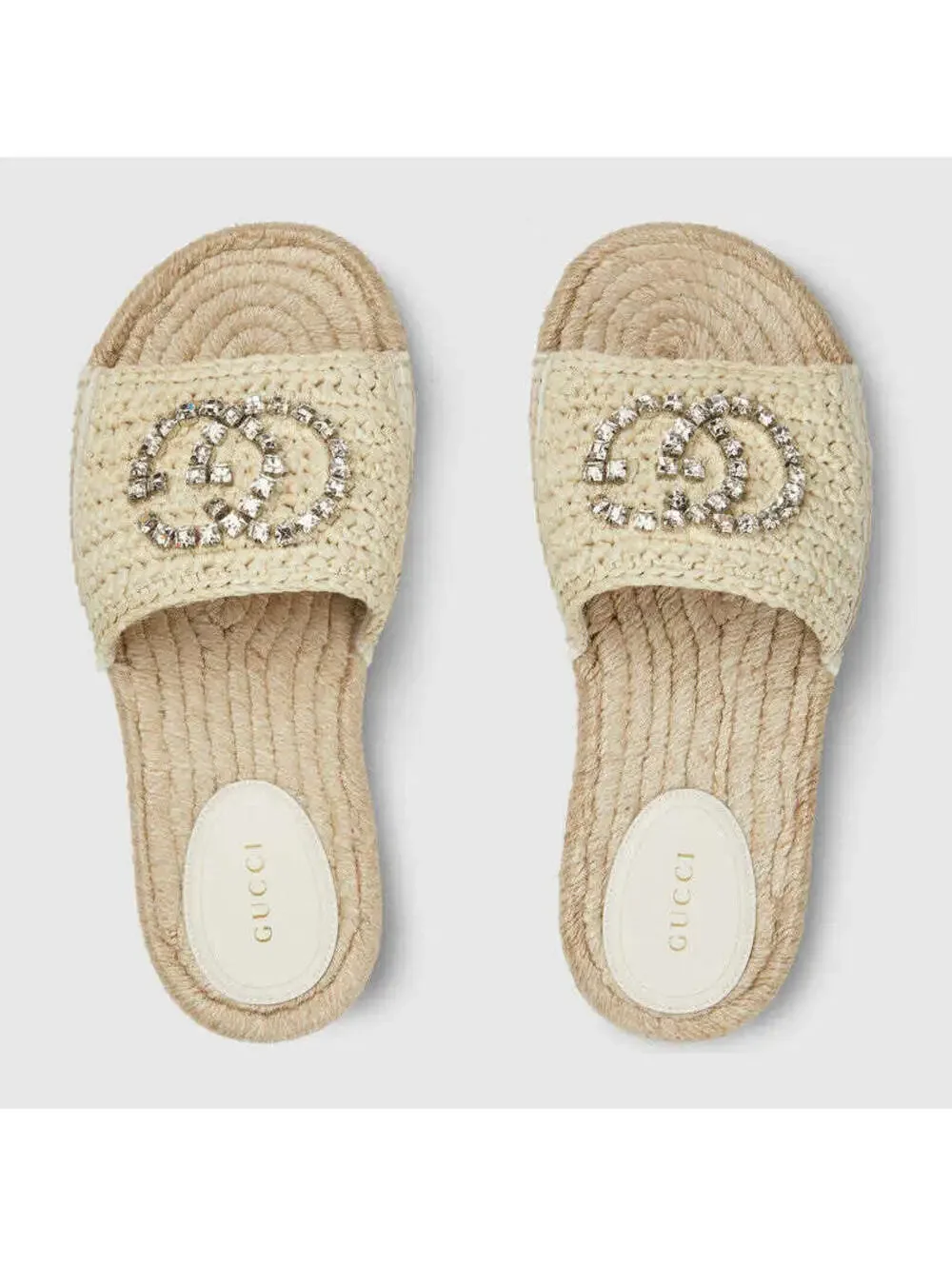 Gucci Crystal Espadrilles(PLEASE REQUEST YOUR SIZE BEFORE PURCHASING)
